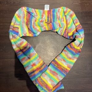 Wild Fable Cropped Twist Sweater